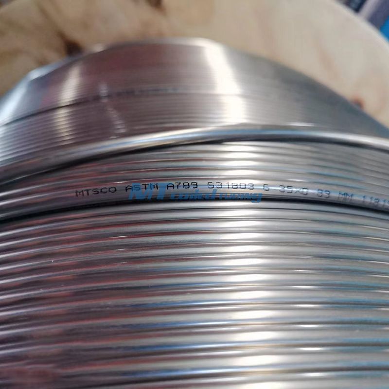 ASTM A789 2205/S32205 双相钢单芯防腐液压焊接连续油管，带 BV/DNV